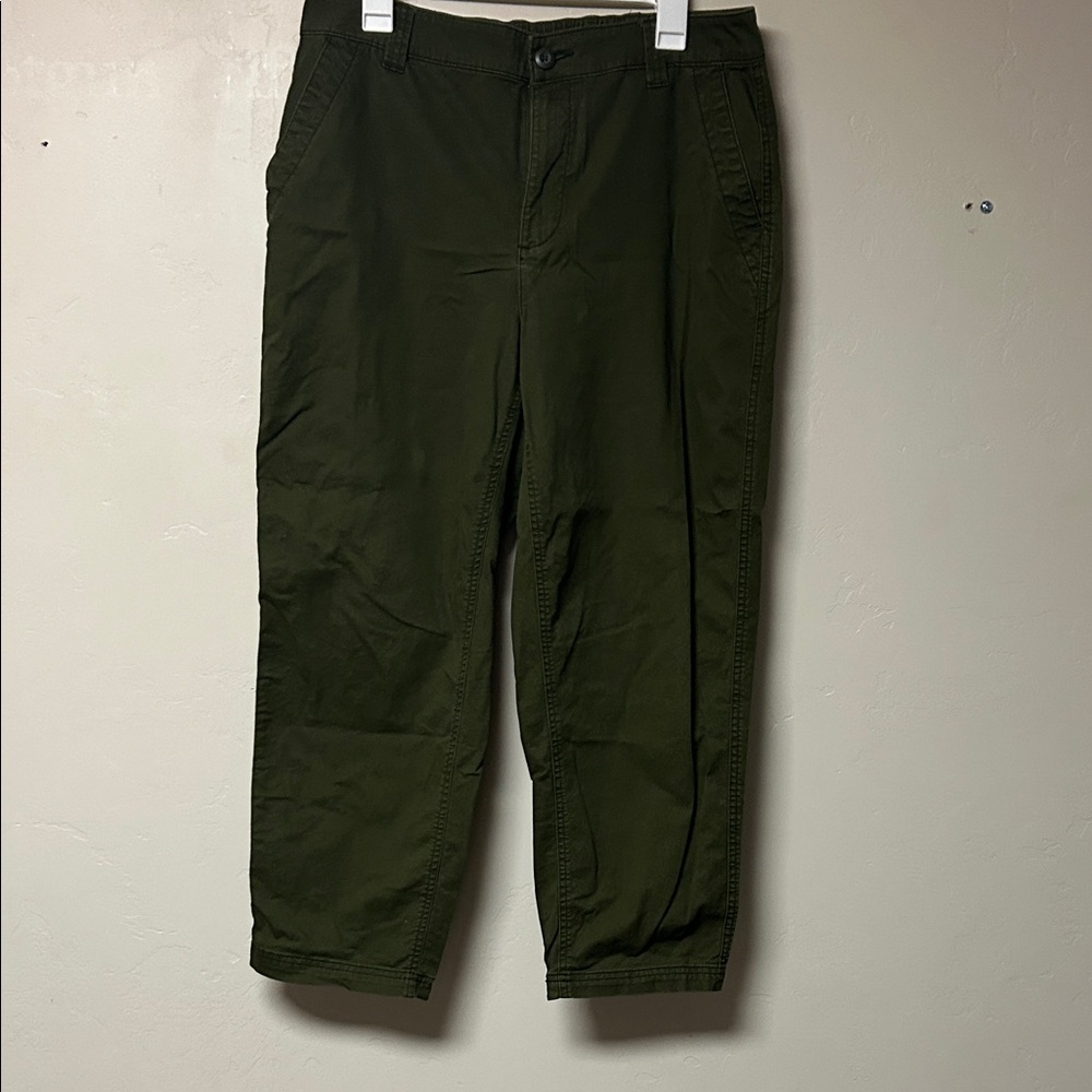 Women’s Olive Green Chinos Pants Size L